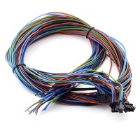 RGB-Einspeisekabel mit Stecker schwarz/blau/rot/grün / 1.000 mm