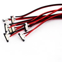 Einspeisekabel für 10 mm breite LED-Lines / schwarz/rot / 150 mm