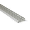 LED-Profil Serie EXTENDED silber eloxiert/Aluminium unbehandelt