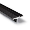 LED-Profil Serie STAIRS schwarz eloxiert