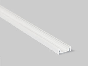 LED-Profil Serie XTRA-FLAT-S weiß lackiert, Artikelnr. 801182