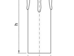 Technische Zeichnung zu E14 Kerzenhülse Tropfen Ø 24 mm Beispiel